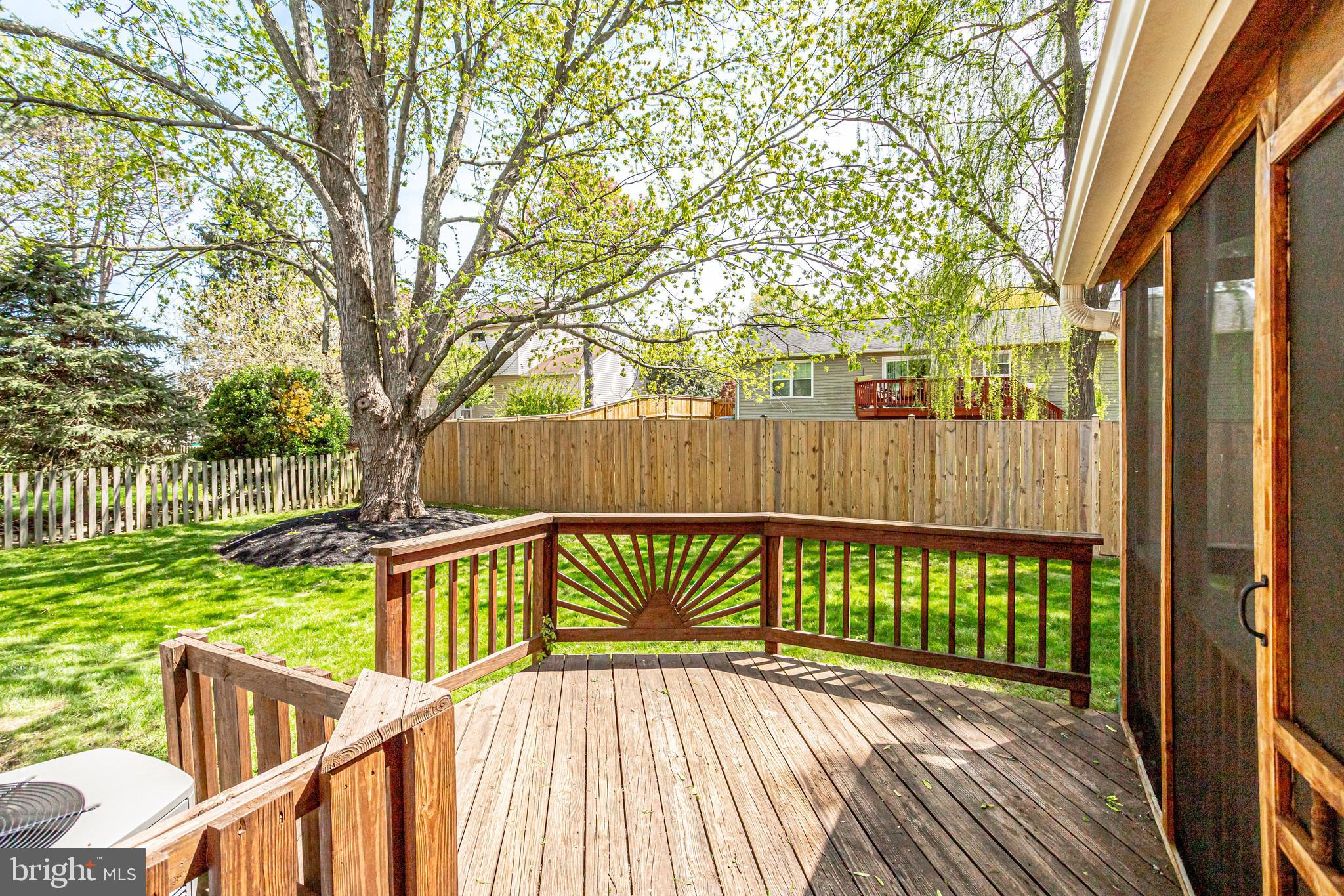 12307 Streamvale Circle Herndon, VA 20170 - Photo 74 of 78 Deck- Leads to the Backyard