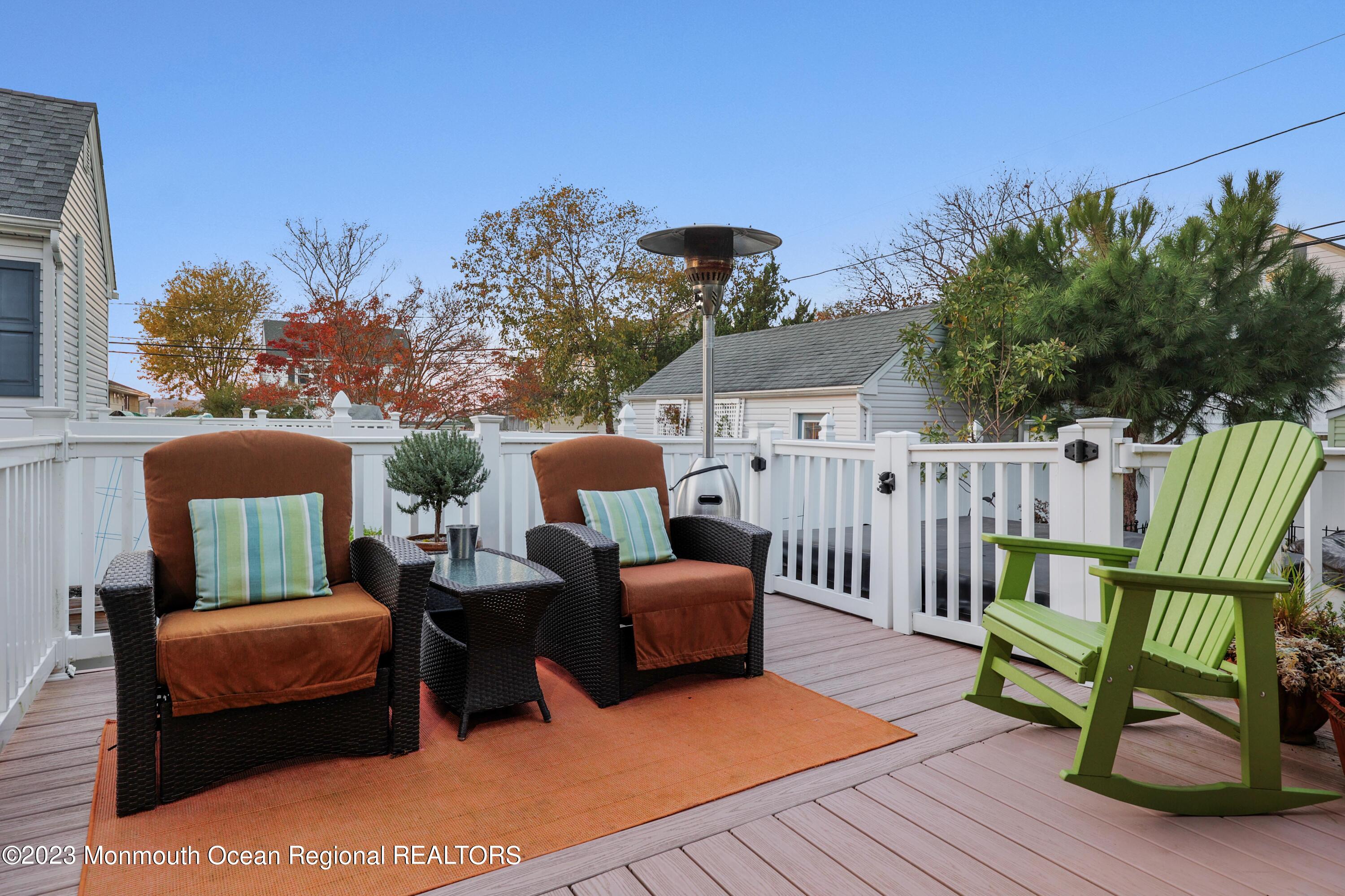 30 Albany Road Neptune Township, NJ 07753 - Photo 6 of 65 Beautiful Siting Area on Deck