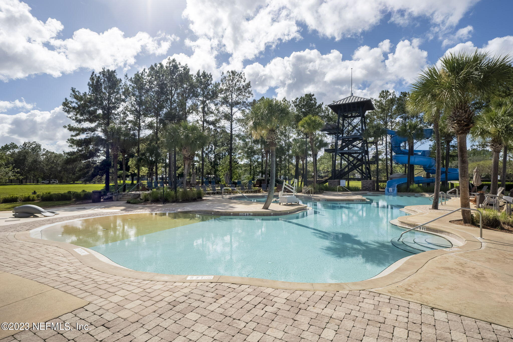 1040 Three Forks Court St. Augustine, FL 32092 - Photo 46 of 58 a view of a swimming pool with sitting area