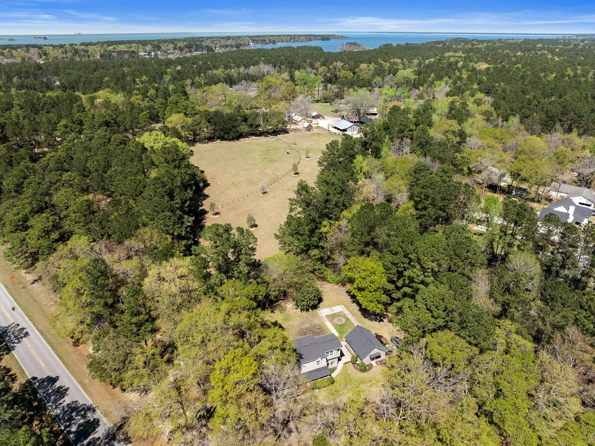 1212 Pinopolis Road Moncks Corner, SC 29461 - Photo 47 of 55 Aerial View of Home