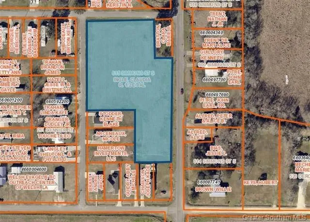 $7,500 | 0 South Simmons Street South, Welsh, LA 70591