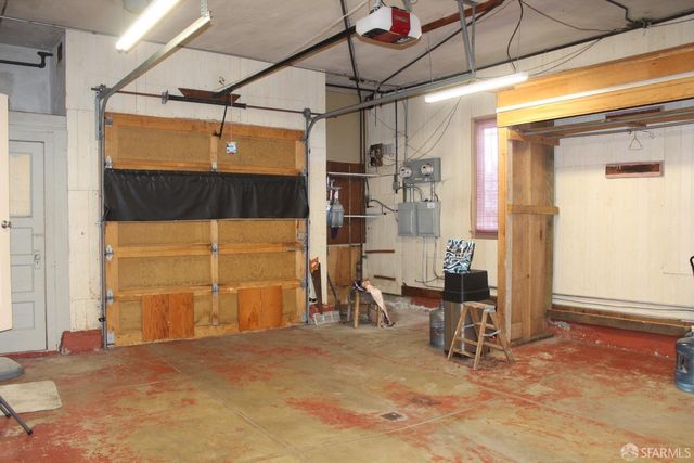 a area with table and chairs