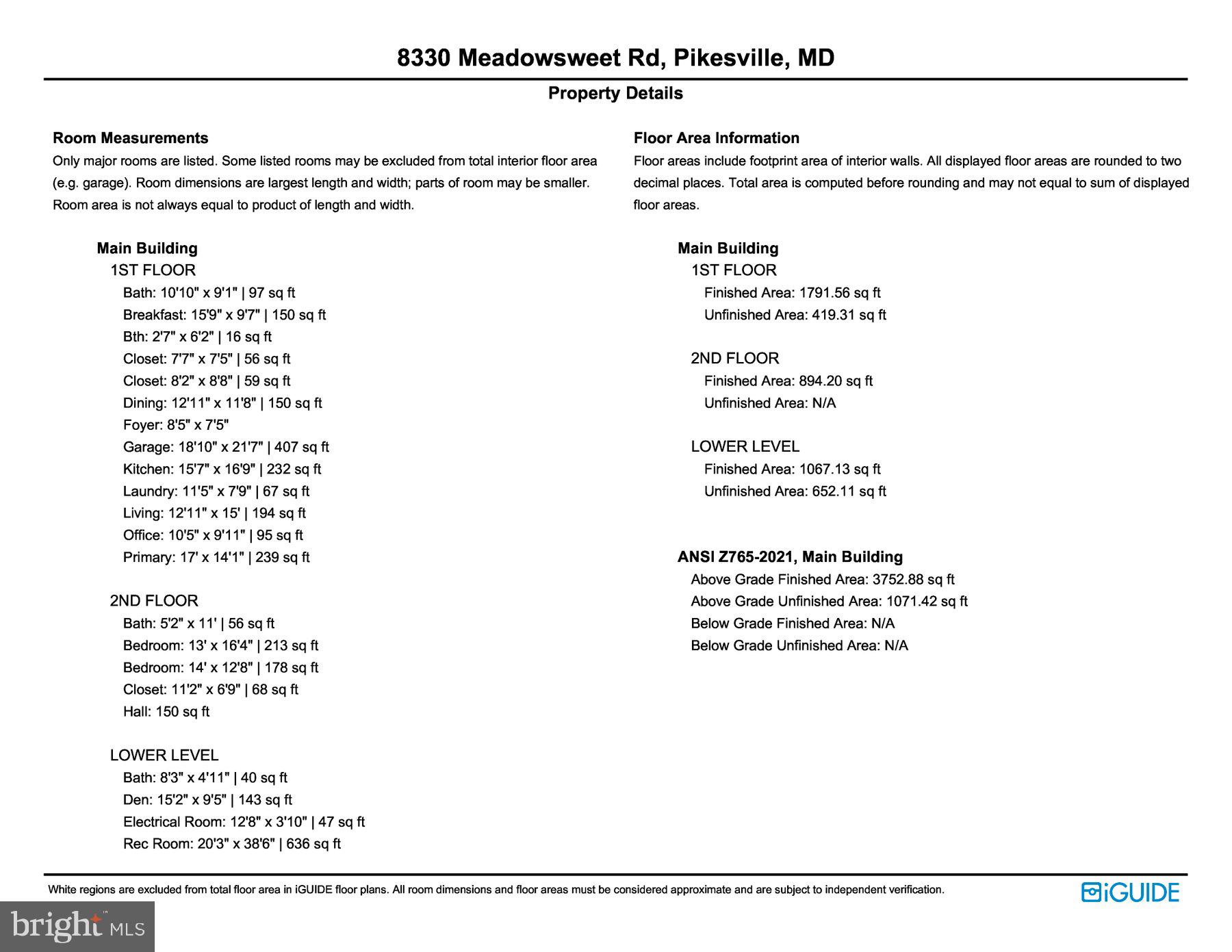 8330 Meadowsweet Road, Unit 8330 Pikesville, MD 21208 - Photo 52 of 55