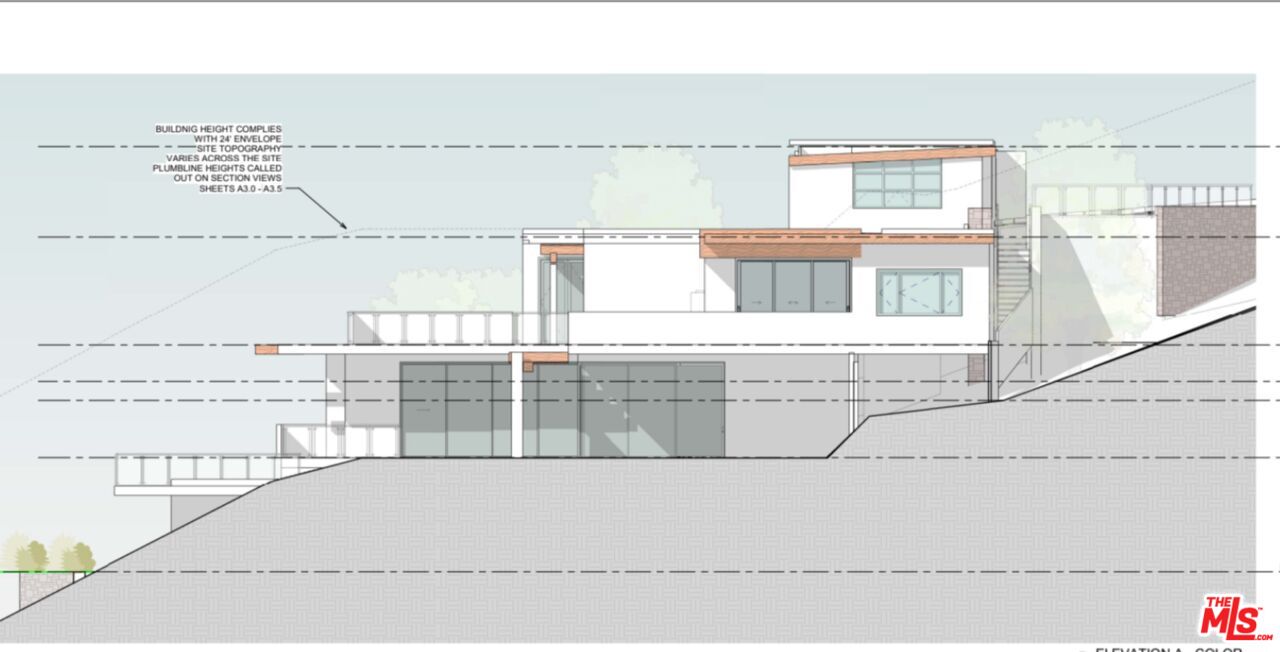 5801 Foxview Drive Malibu, CA 90265 - Photo 8 of 12 a black and white photo of a living room