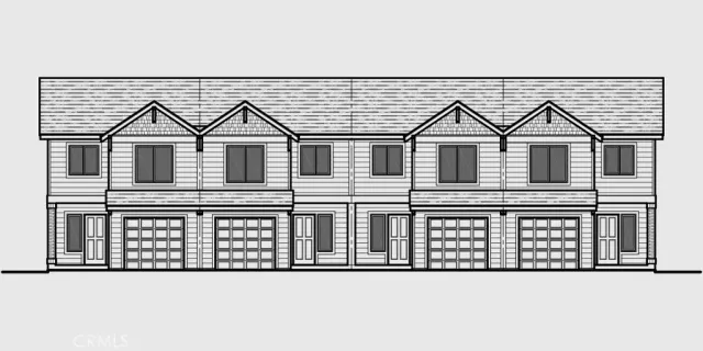 a view of a large white building