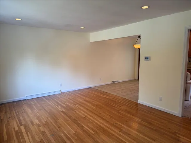 wooden floor in an empty room