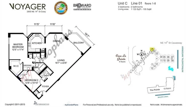 $3,100 | 2900 Northeast 14th Street Causeway, Pompano Beach, FL 33062