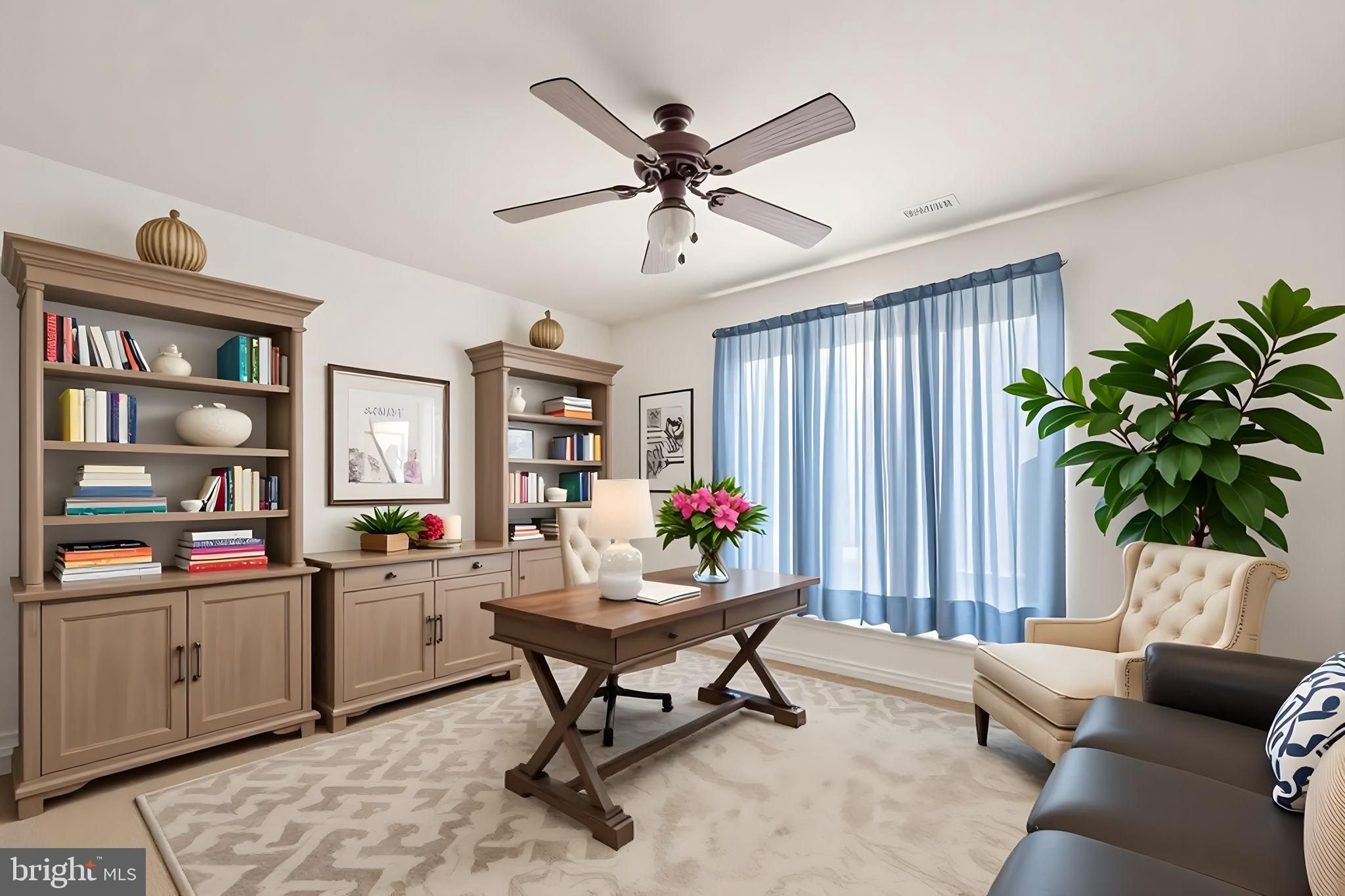 209 Edgemont Lane Locust Grove, VA 22508 - Photo 19 of 48 a living room with furniture and a potted plant