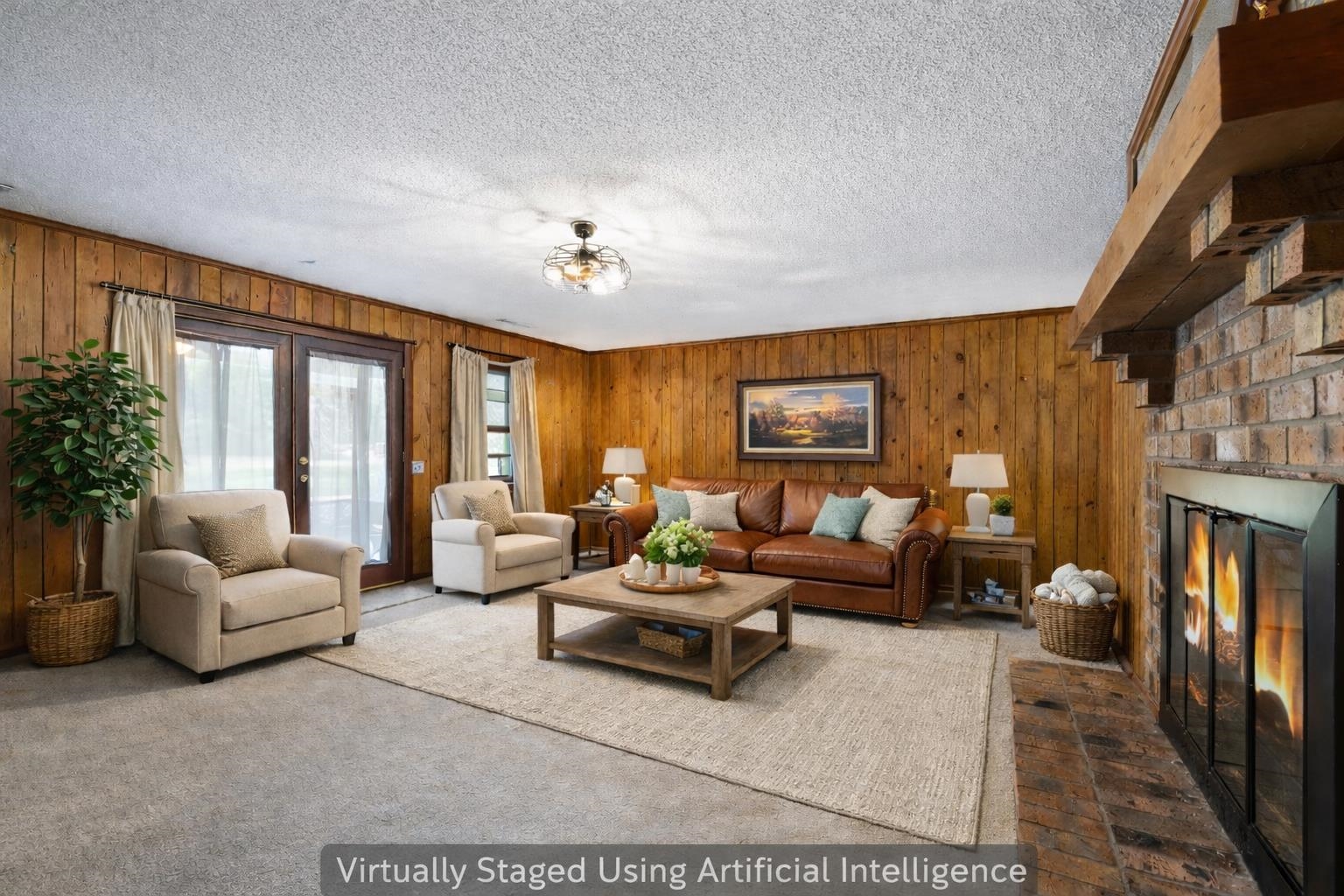 291 Francis Parker Road Georgetown, SC 29440 - Photo 38 of 48 Large family room with fireplace