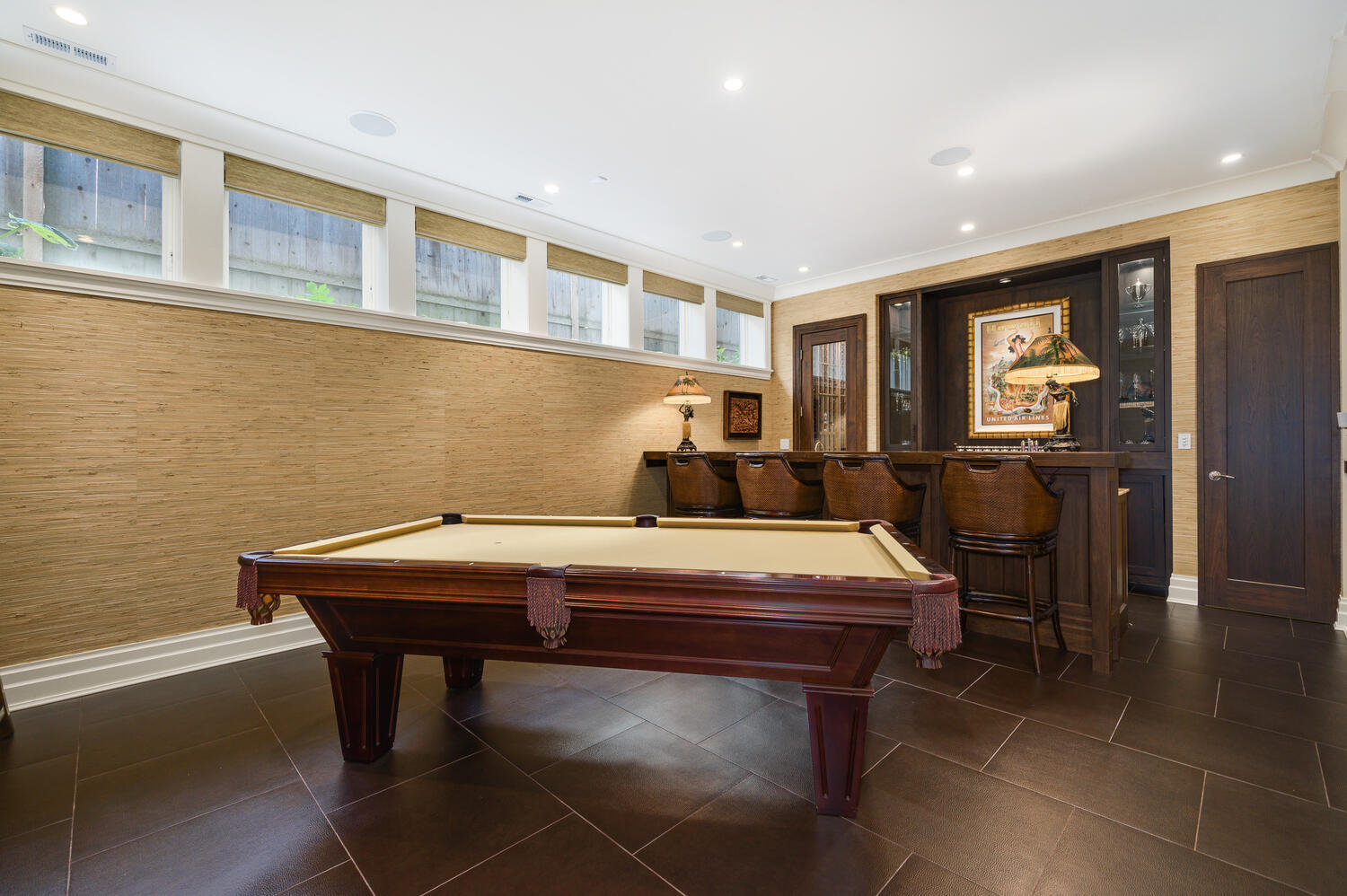 4136 North Greenview Avenue Chicago, IL 60613 - Photo 37 of 56 a room with furniture pool table and windows