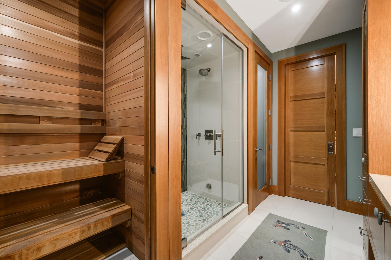 4136 North Greenview Avenue Chicago, IL 60613 - Photo 42 of 56 a bathroom with a shower and a sink