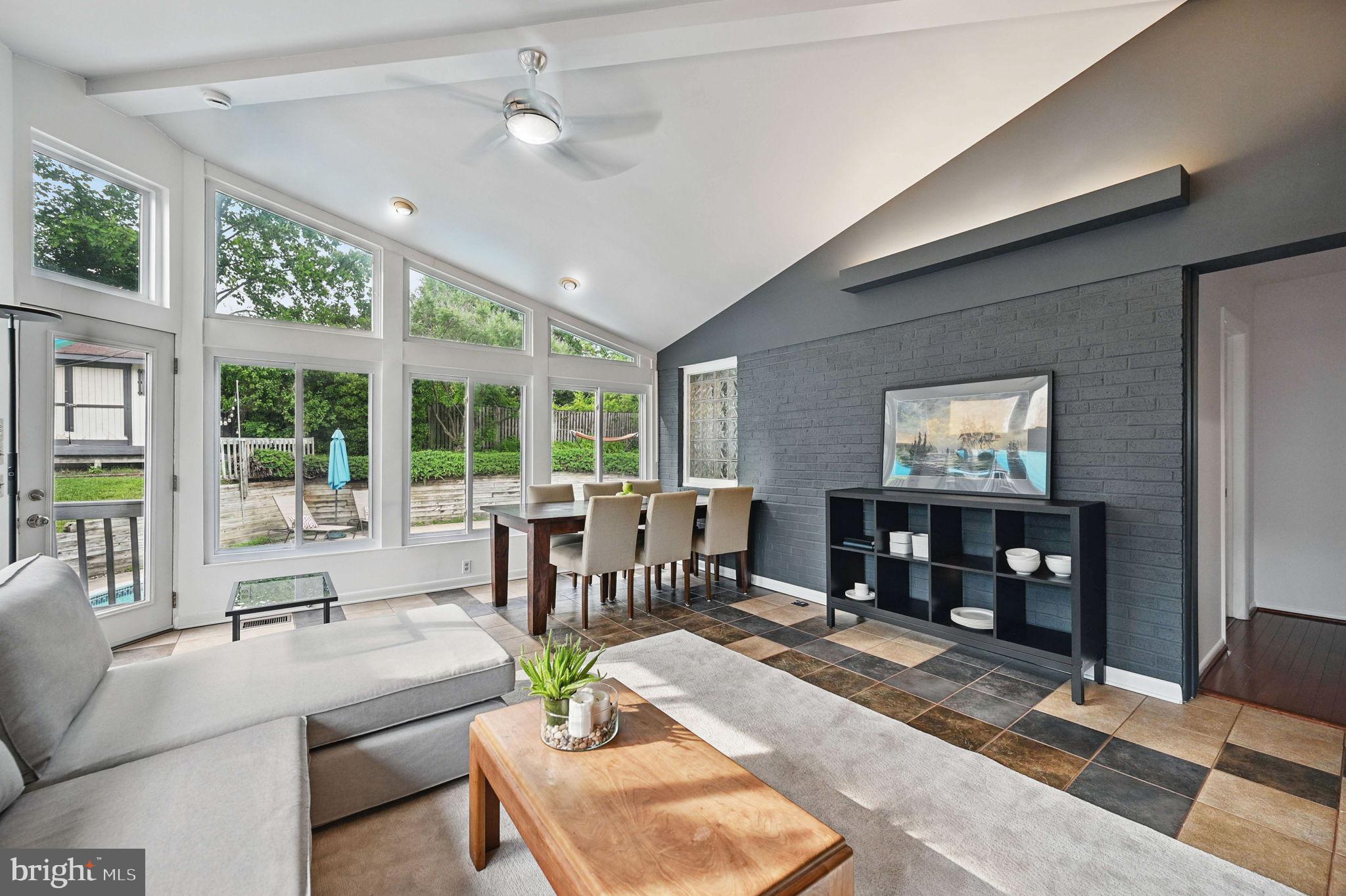 7306 Wayne Drive Annandale, VA 22003 - Photo 12 of 42 Floor to ceiling windows