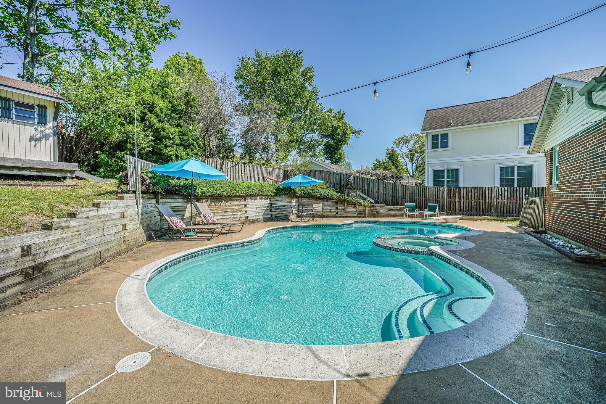 7306 Wayne Drive Annandale, VA 22003 - Photo 16 of 42 Lower maintenance saltwater pool
