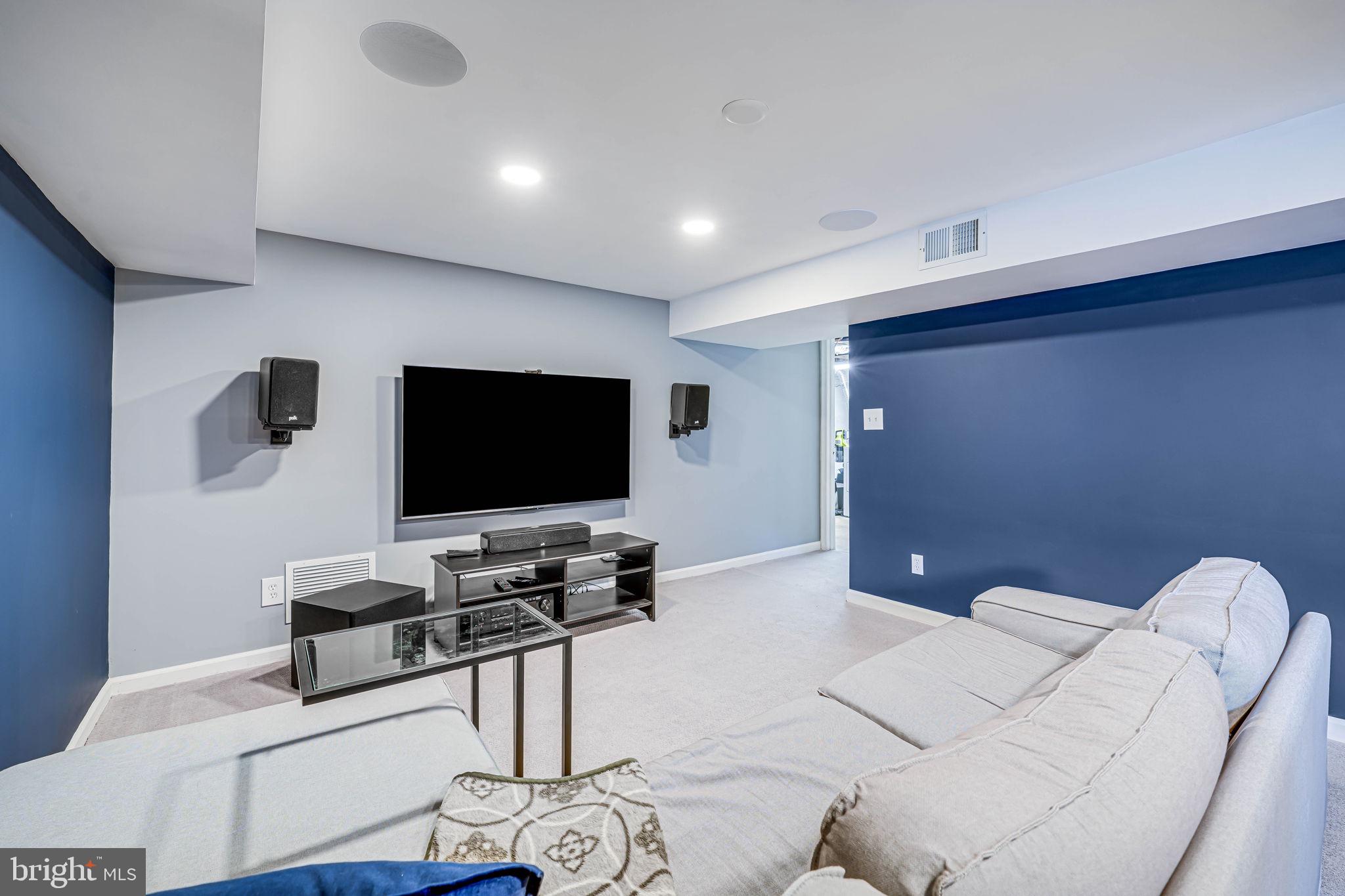 7306 Wayne Drive Annandale, VA 22003 - Photo 35 of 42 Rec Room wired for surround sound