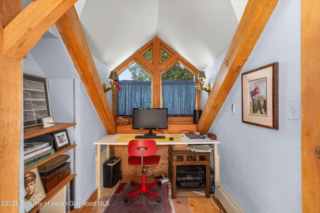 a water heater on the side of a wall