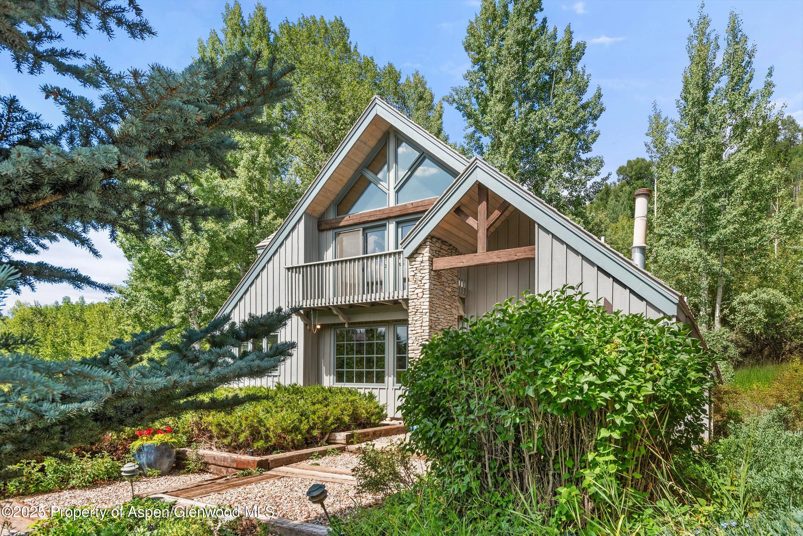 927 Red Mountain Road Aspen, CO 81612 - Photo 36 of 37 a house view with a outdoor space