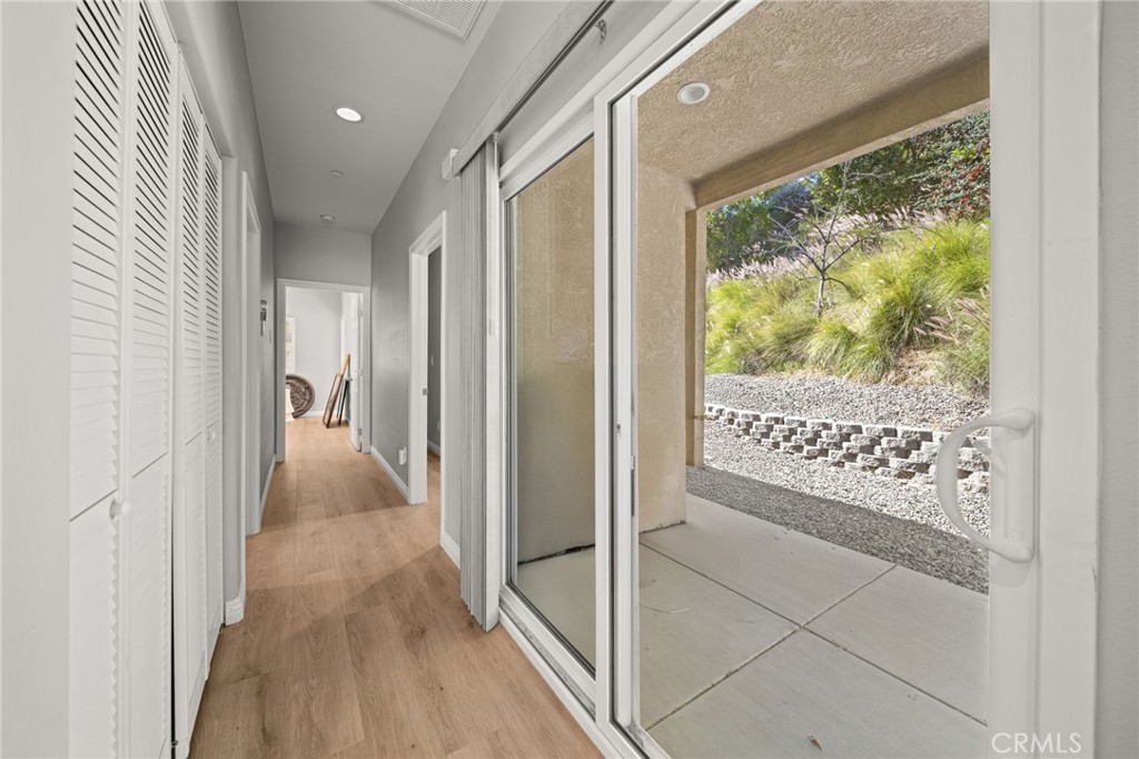 Undisclosed Address Riverside, CA 92506 - Photo 51 of 67 ADU Hallway and Patio 1 of 2