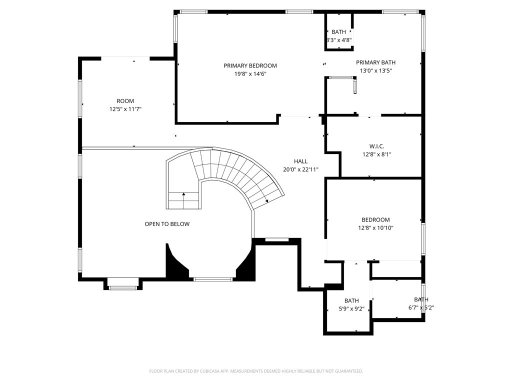 Undisclosed Address Riverside, CA 92506 - Photo 63 of 67 Main House Upstairs Floorplan