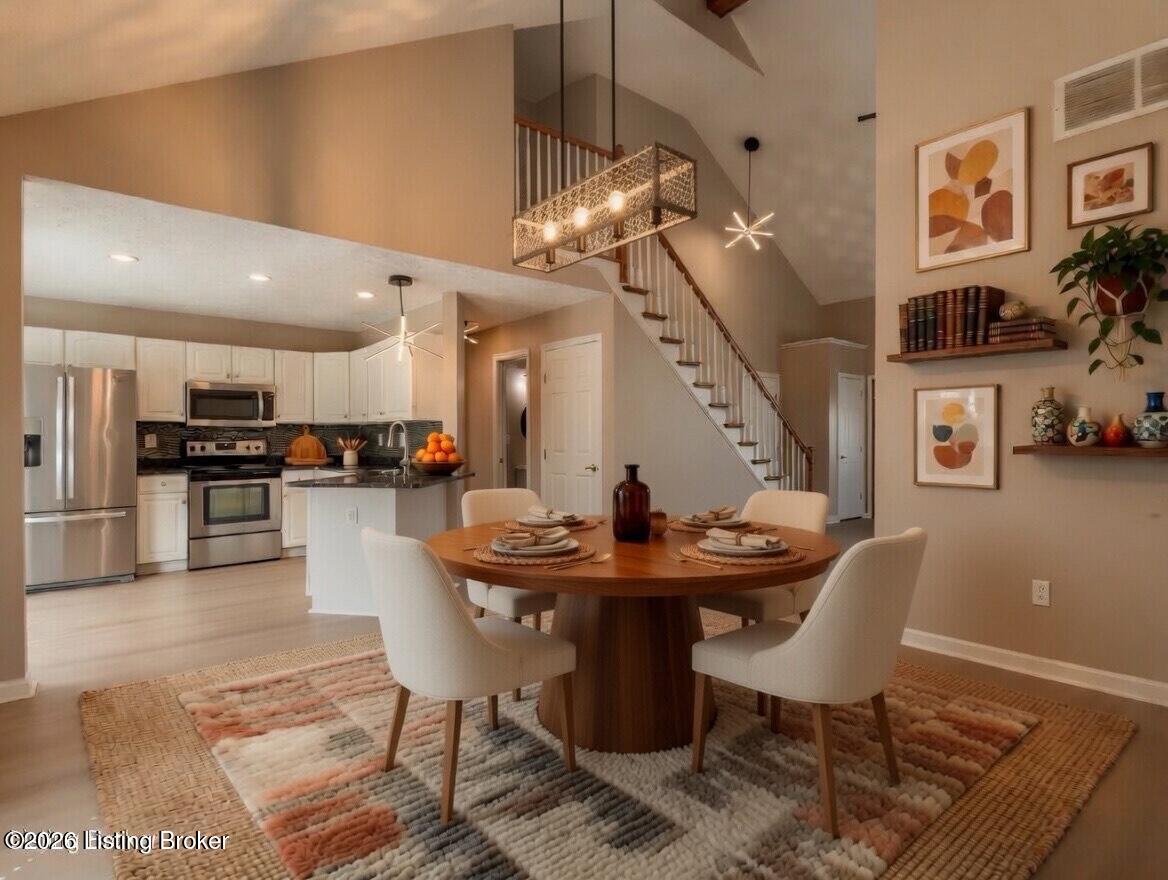 6710 Grandfield Road Louisville, KY 40258 - Photo 9 of 50 Dining Room Staged