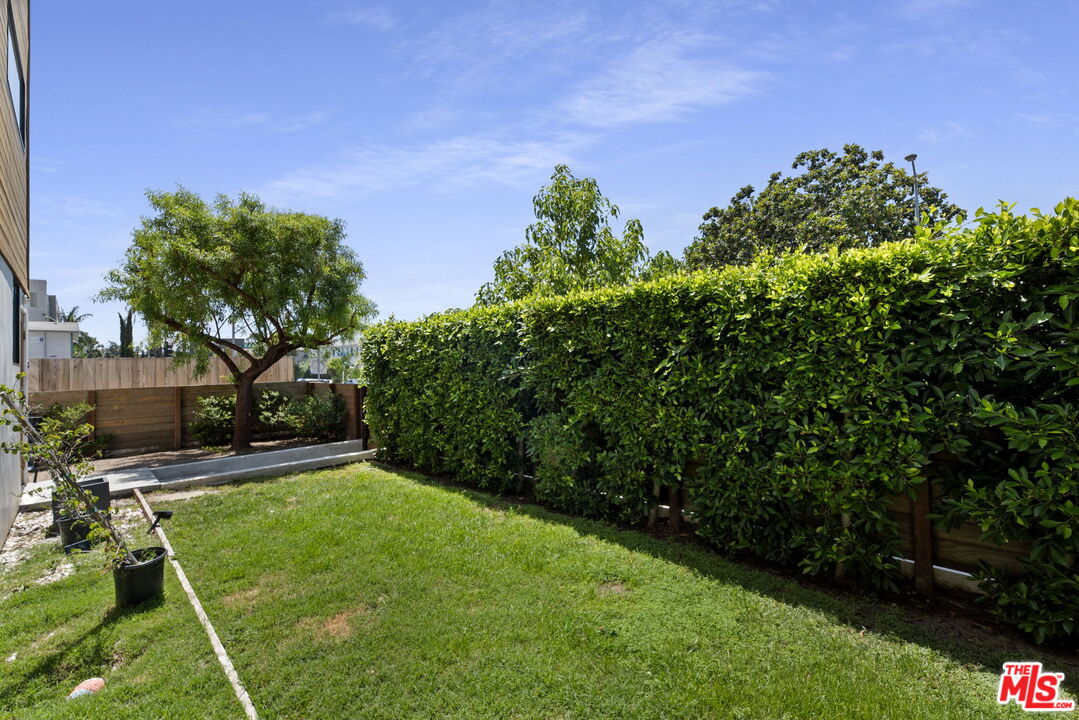 866 South Wilton Place Los Angeles, CA 90005 - Photo 13 of 17 a view of a backyard