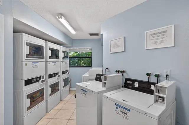 a front view of a building with street view