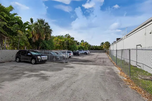 a car parked in front of a house