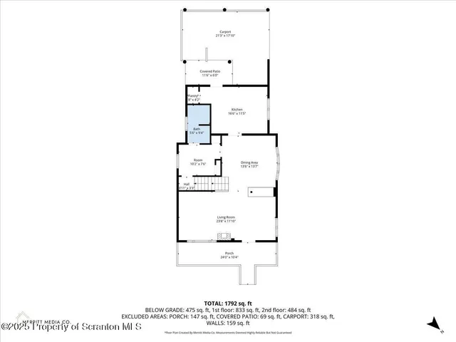 a picture of a floor plan
