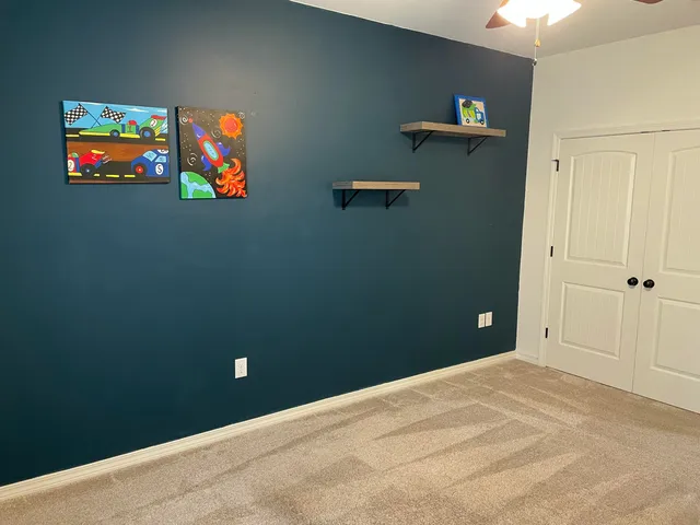 a view of empty room