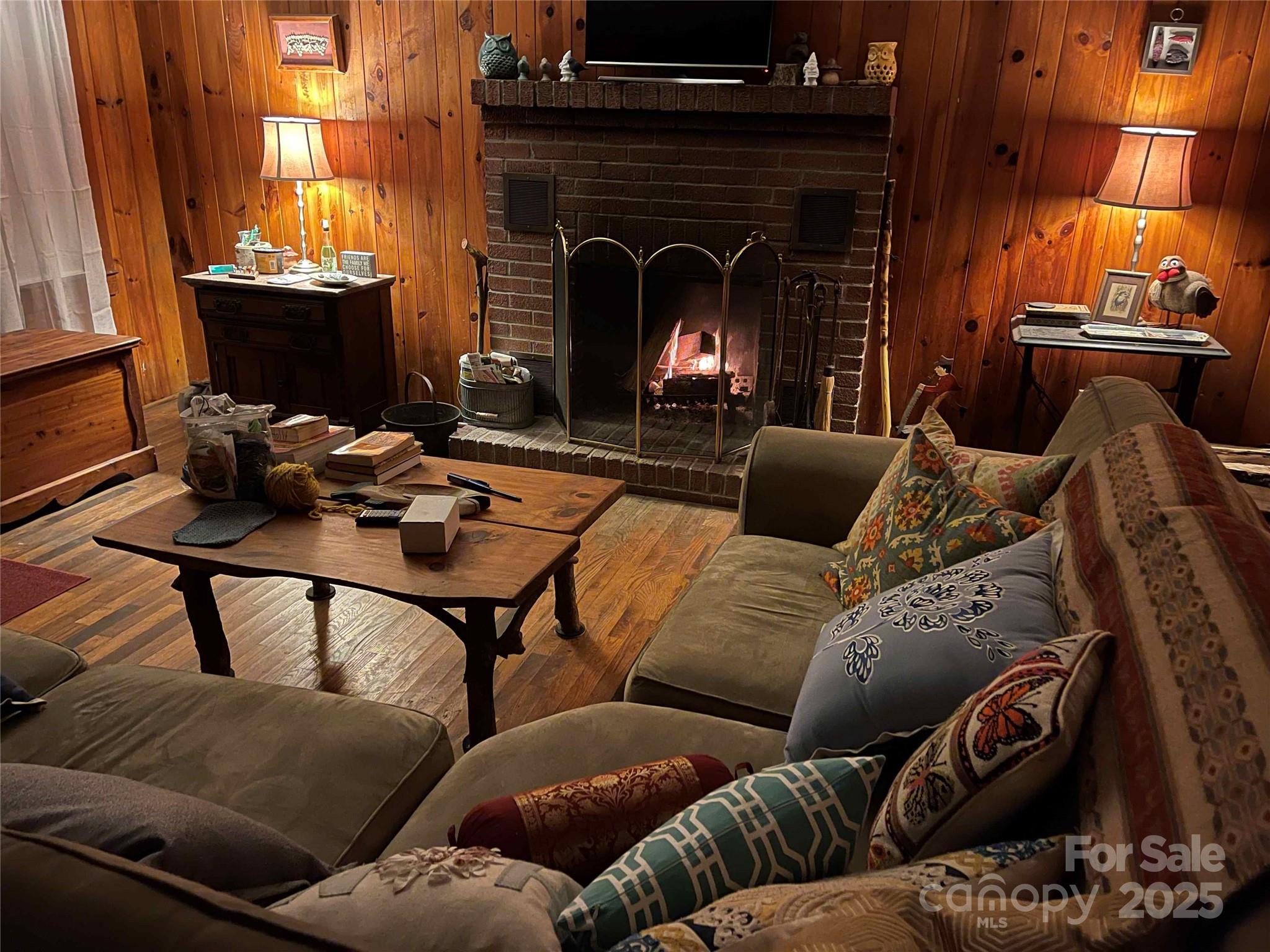 37 South US 19e Highway Newland, NC 28657 - Photo 5 of 16 a living room with furniture and a fireplace