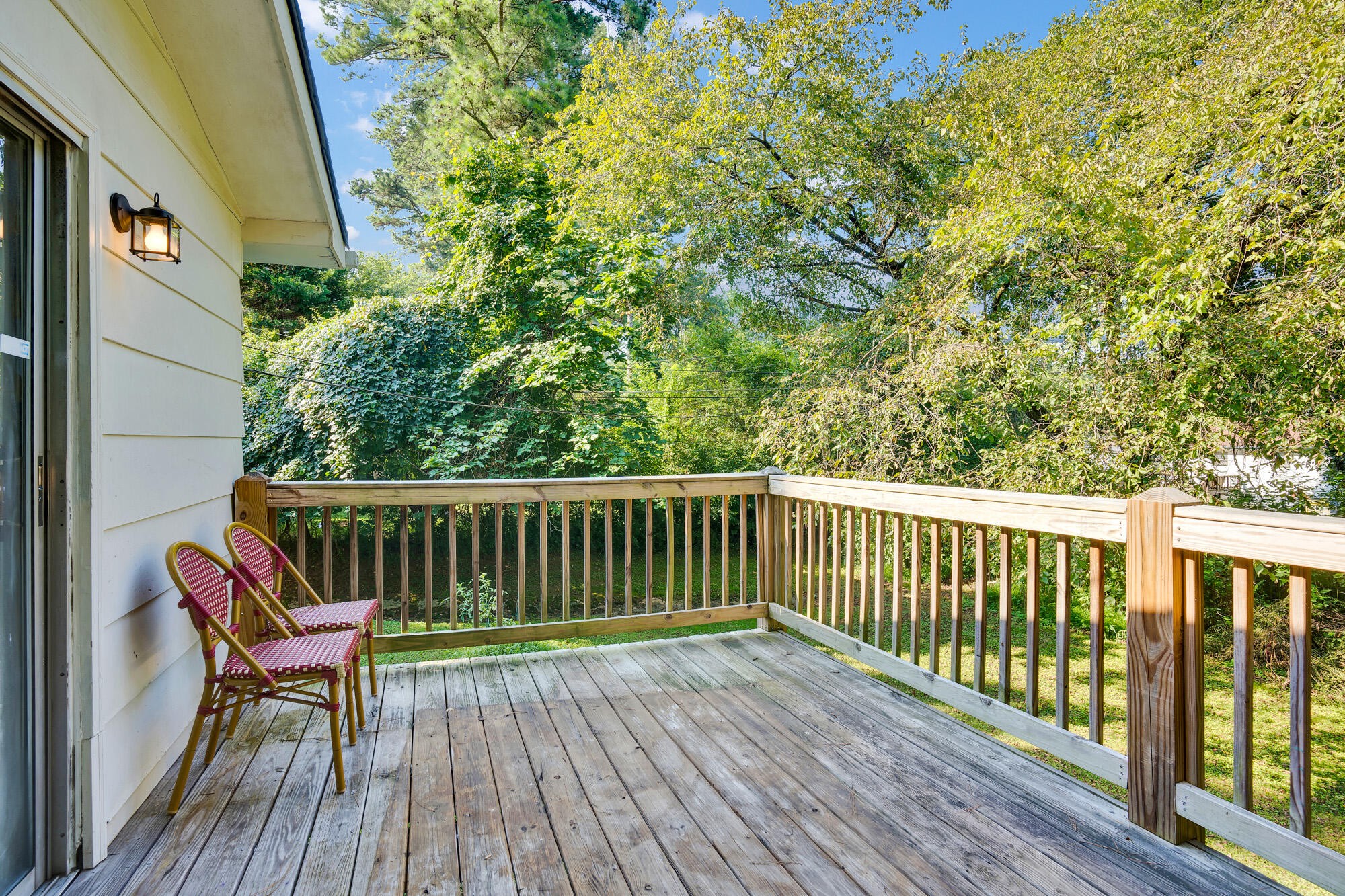 5961 Congress Lane Harrison, TN 37341 - Photo 13 of 30 a view of balcony with wooden floor
