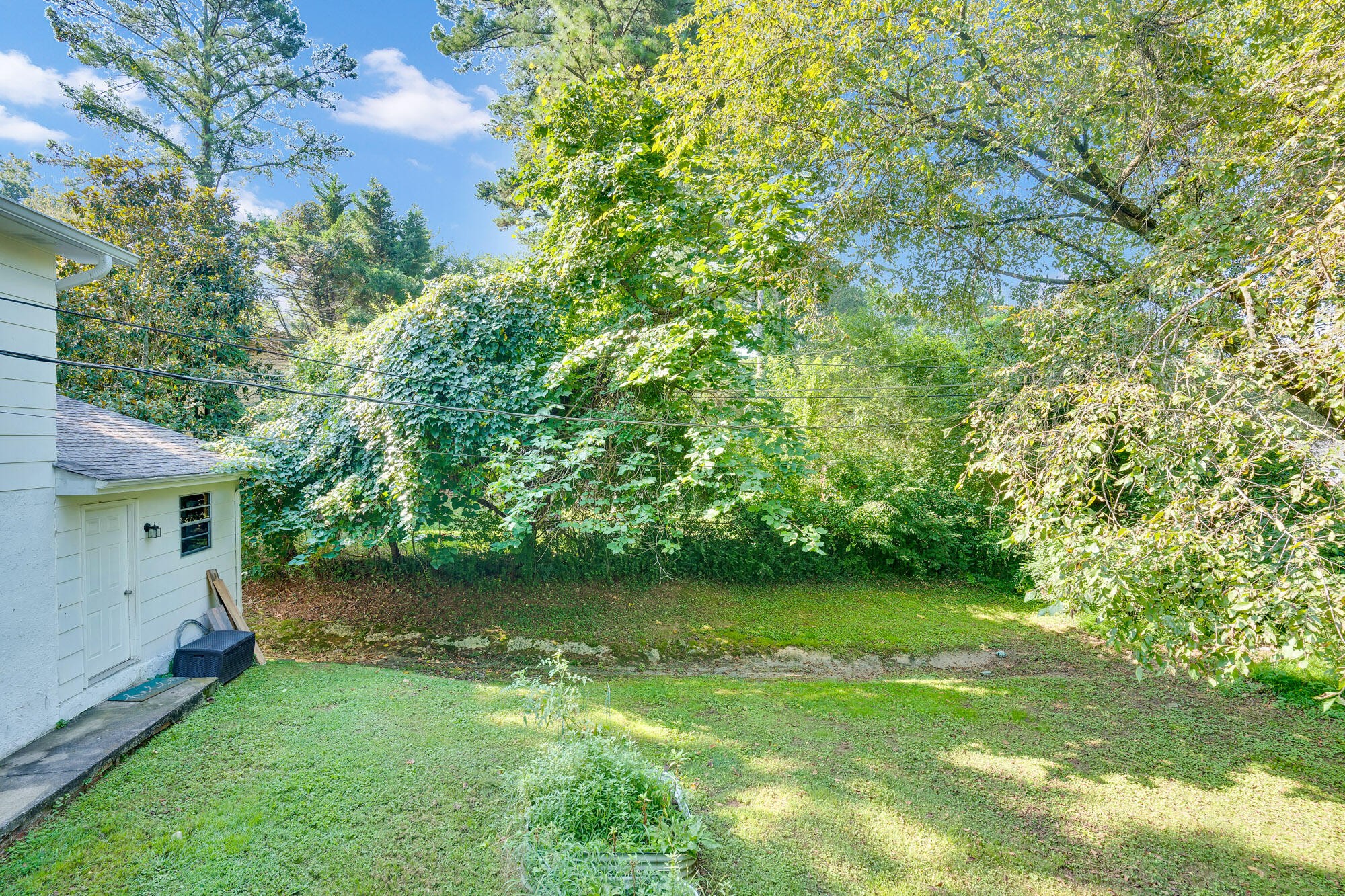 5961 Congress Lane Harrison, TN 37341 - Photo 15 of 30 a view of a backyard with a garden