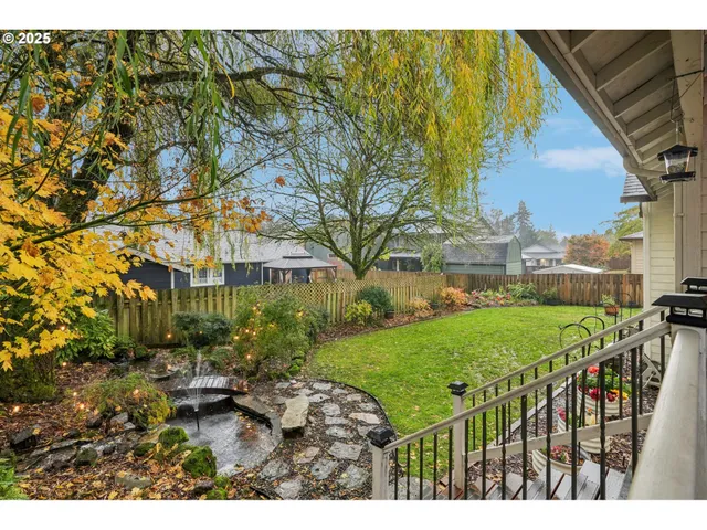 a view of outdoor space and yard