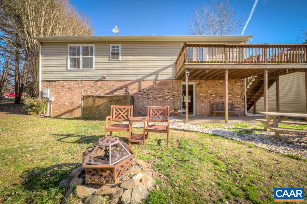 59 Narcissus Road Ruckersville, VA 22968 - Photo 24 of 35 a view of a house with backyard porch and sitting area