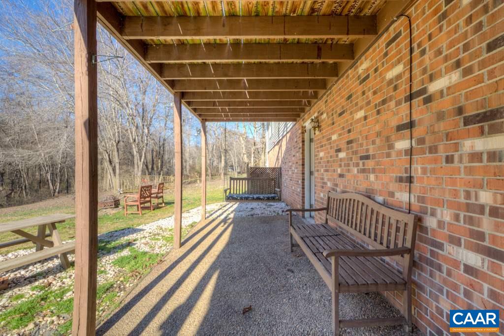 59 Narcissus Road Ruckersville, VA 22968 - Photo 31 of 35 a view of a porch with a iron stairs