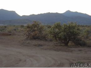 Tbd Tbd Emmaus Kingman, AZ 86409 - Photo 3 of 7 a view of a dry yard with mountain