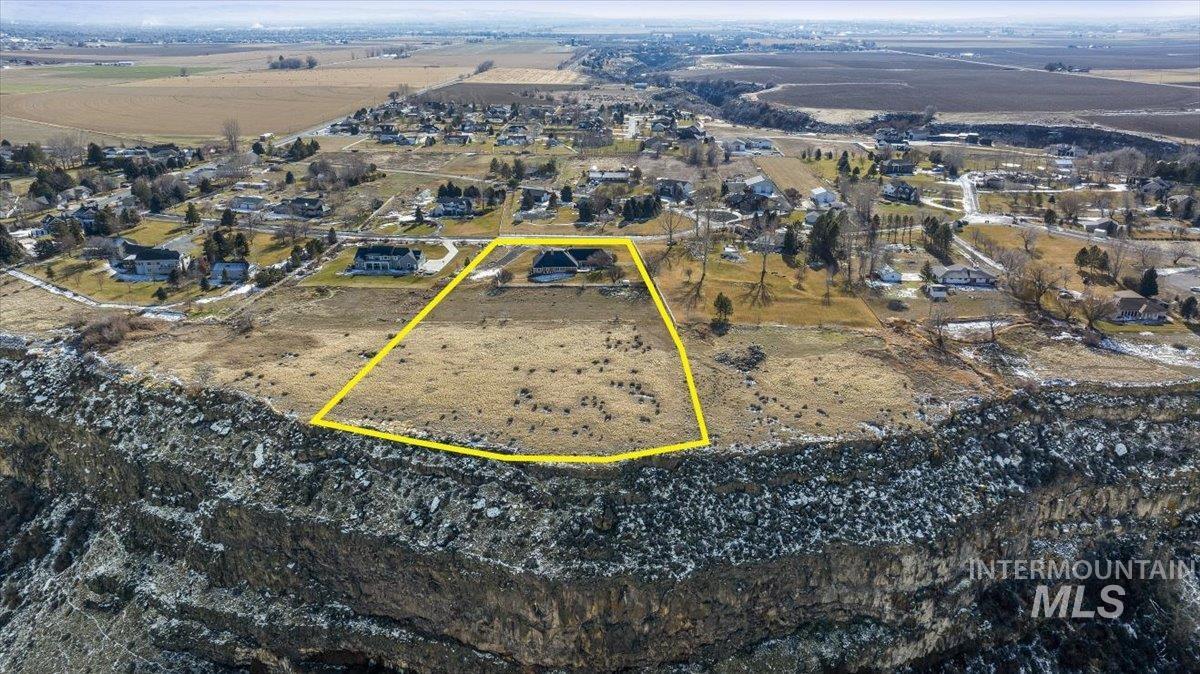 474 Kay Drive Twin Falls, ID 83301 - Photo 38 of 38 Aerial view of sparsely populated area featuring property boundaries highlighted