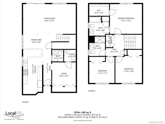 a view of pool with a small yard and large trees
