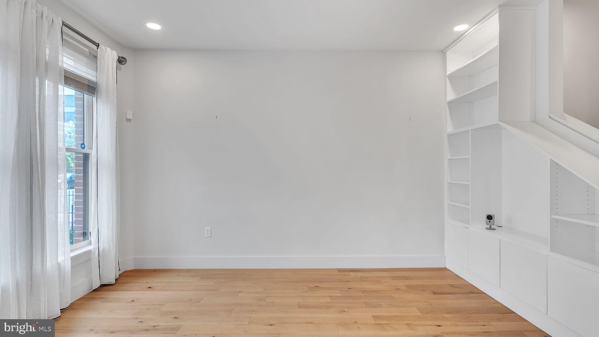 1309 E Street Southeast Washington, DC 20003 - Photo 6 of 33 Living Room with Built-Ins