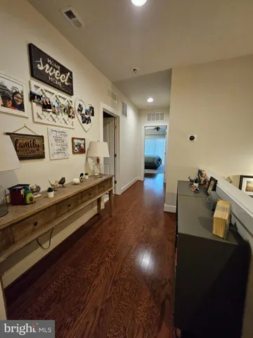 a room with furniture