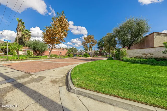 a view of a volley ball court