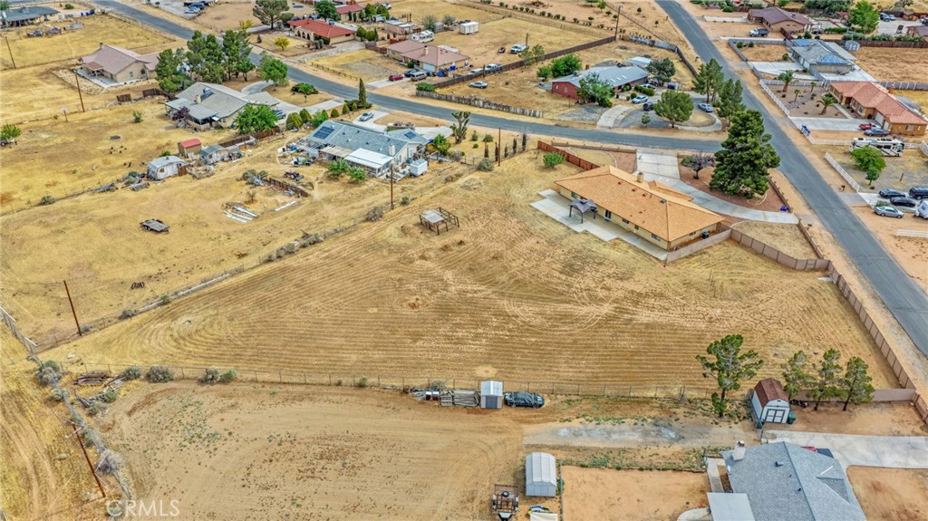 15160 Cheyenne Road Apple Valley, CA 92307 - Photo 50 of 55 an aerial view of residential houses with outdoor space