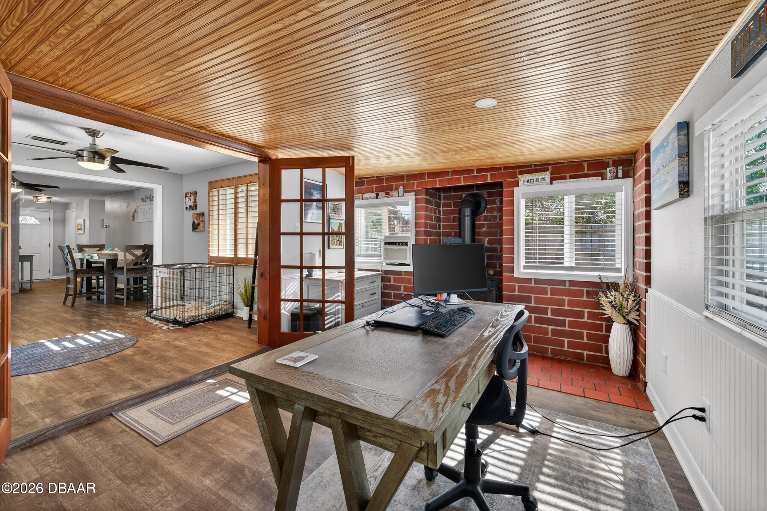 1010 Fernald Street Edgewater, FL 32132 - Photo 23 of 43 a view of a patio with table and chairs