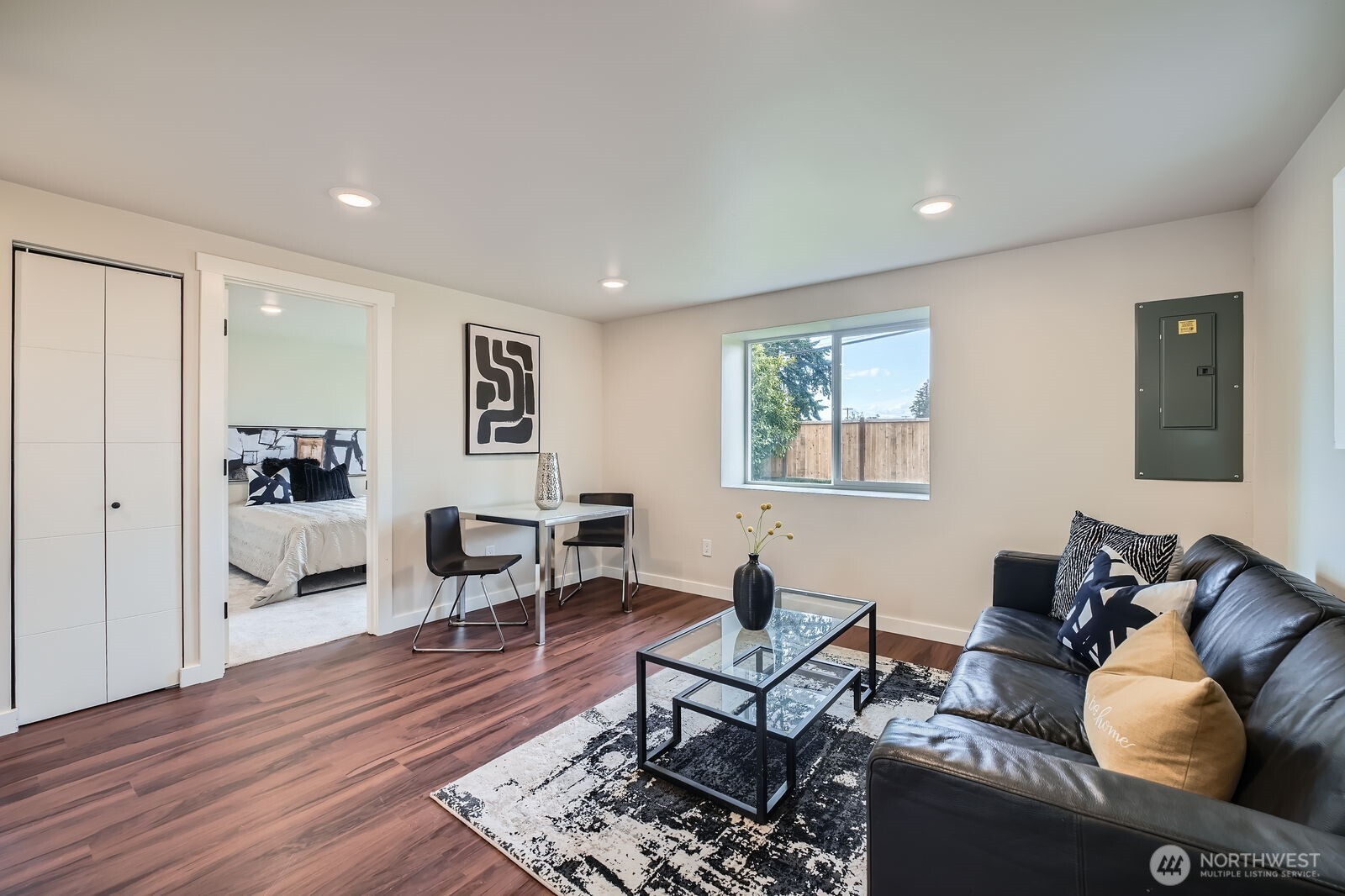 9206 33rd Ave Court South Lakewood, WA 98499 - Photo 4 of 21 a living room with furniture or couch and a wooden floor
