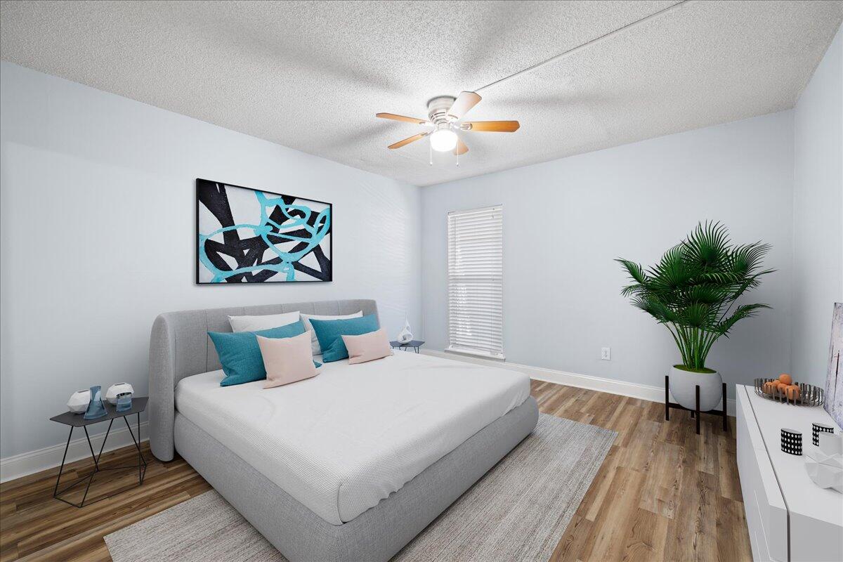 210 Pelham Road, Unit 204B Fort Walton Beach, FL 32547 - Photo 16 of 25 15-15-bedroom_staged