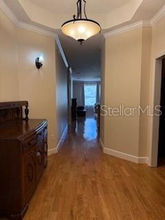 1027 Orca Court Holiday, FL 34691 - Photo 3 of 14 a view of a livingroom with a flesh screen tv and wooden floor
