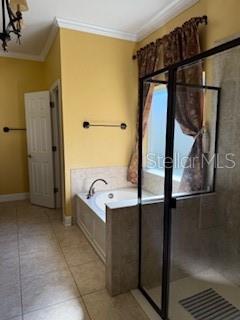1027 Orca Court Holiday, FL 34691 - Photo 9 of 14 a bathroom with a sink and a mirror