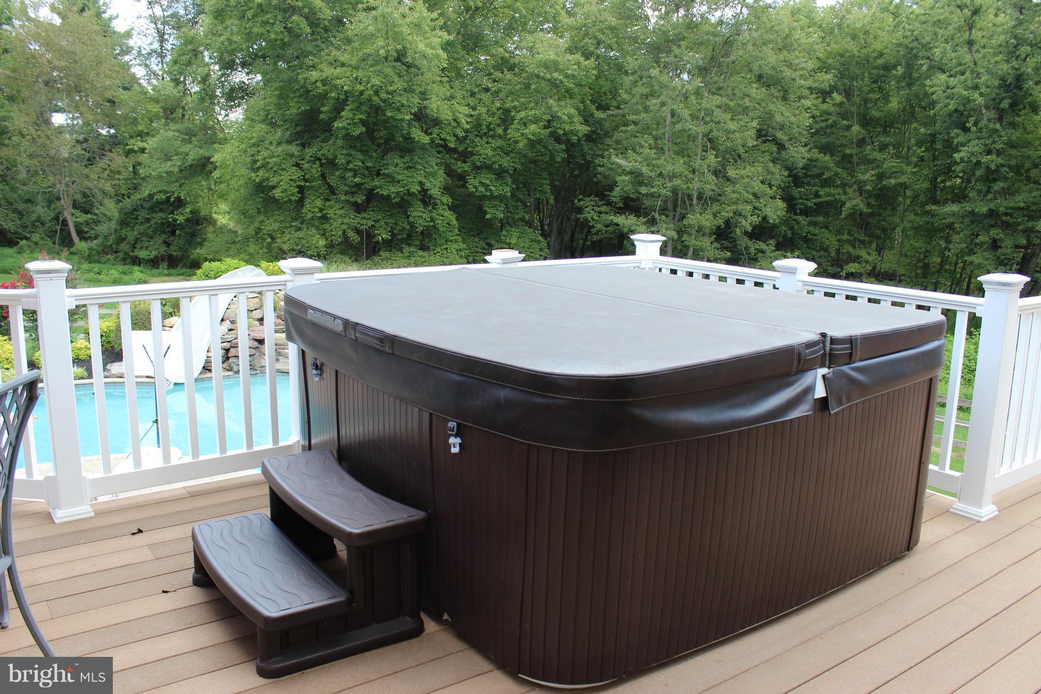 6042 Detrick Road Mount Airy, MD 21771 - Photo 13 of 30 Hot tub overlooking the pool