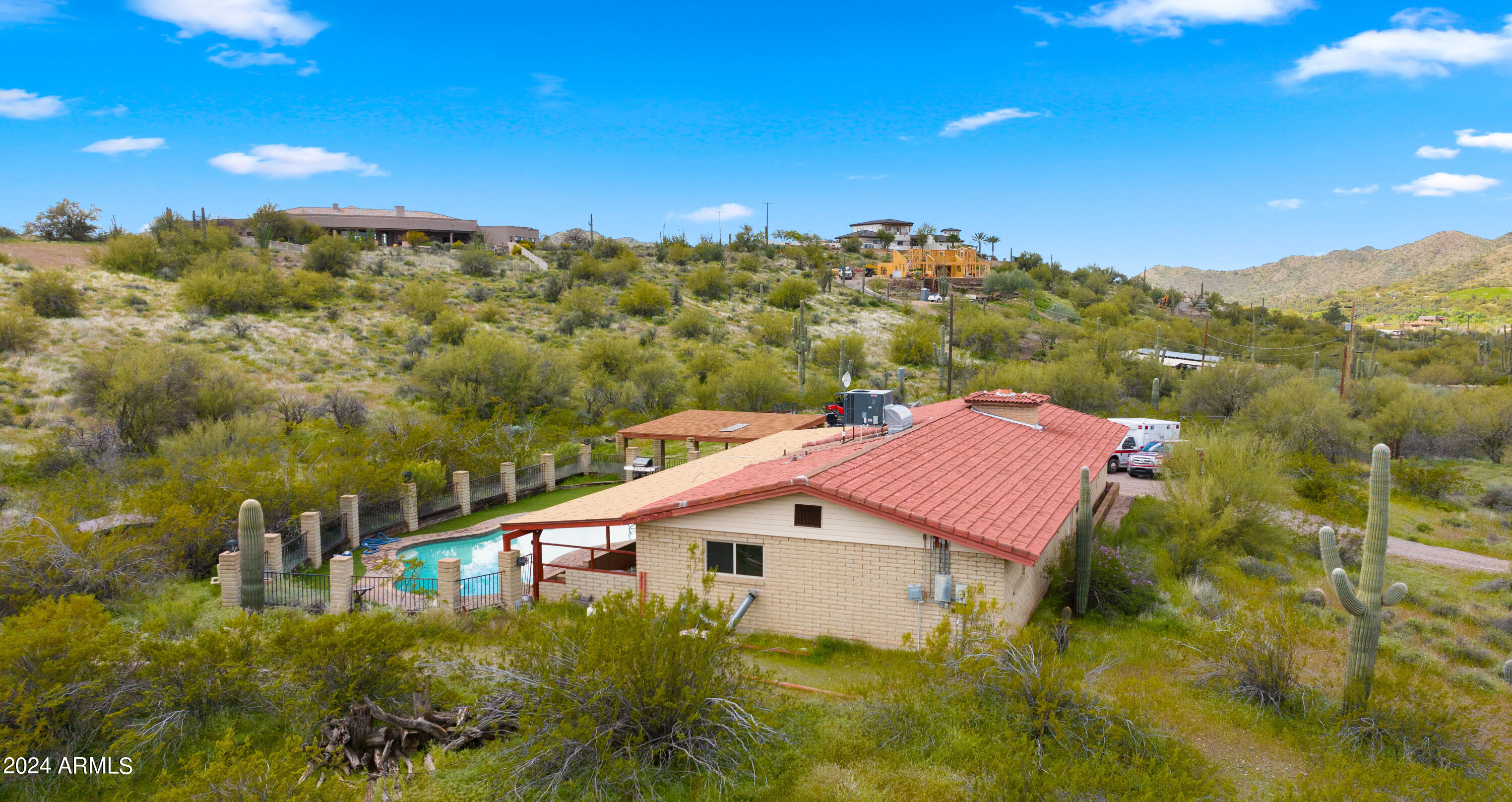 5801 East Saguaro Road Cave Creek, AZ 85331 - Photo 13 of 38 Exterior 2 with pool