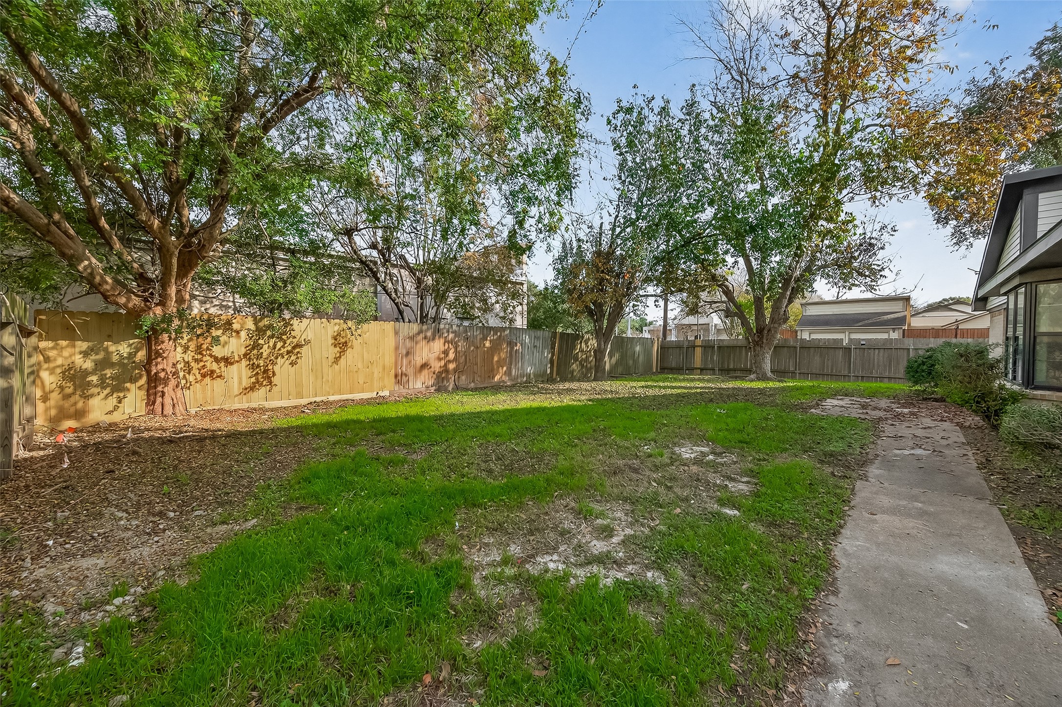 4415 Anacacho Street Pasadena, TX 77504 - Photo 43 of 45 a view of backyard with green space