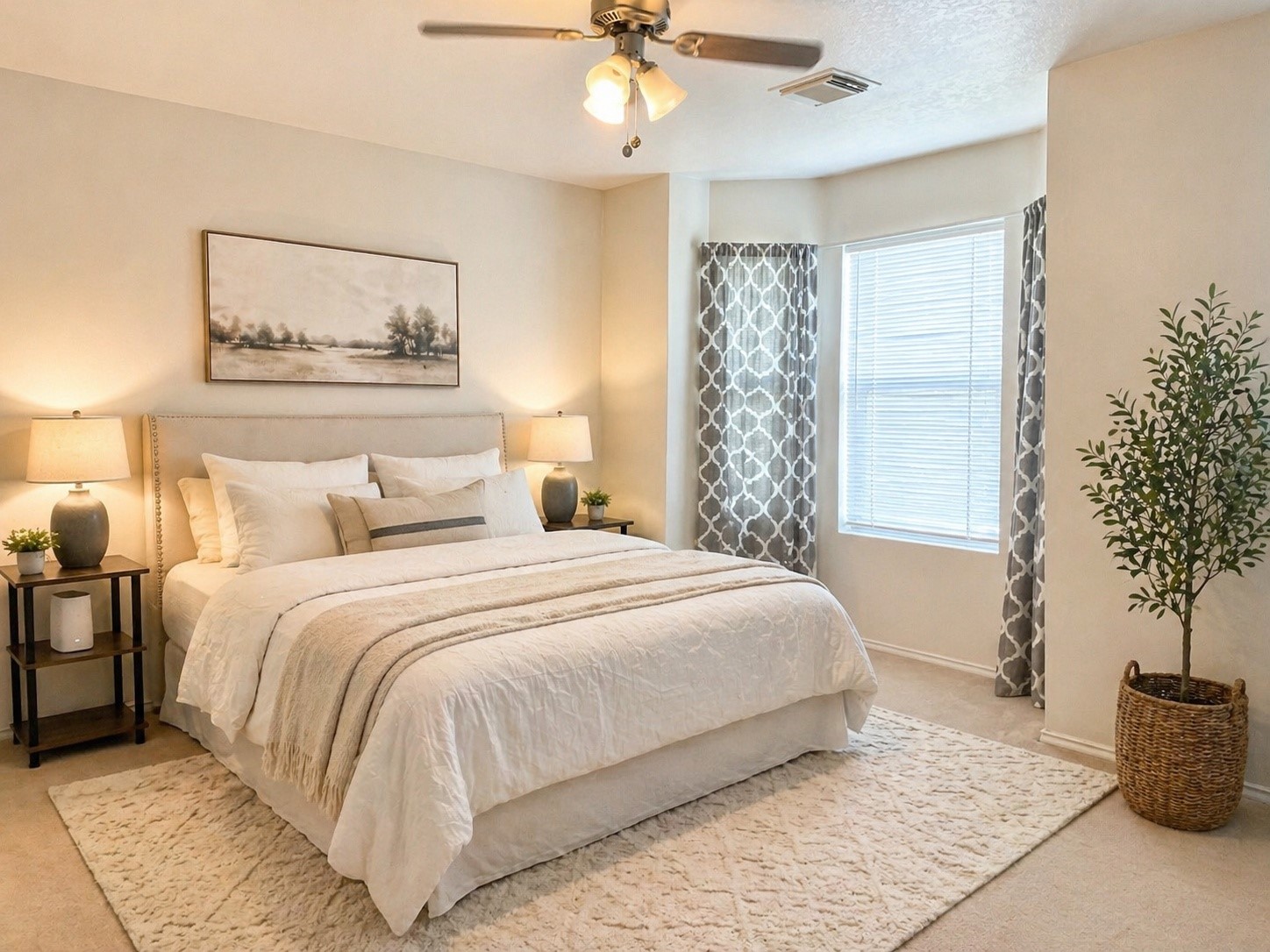 2110 Rustling Trees Way Spring, TX 77373 - Photo 27 of 36 Staged bedroom to the left.